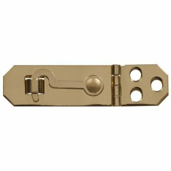 Hillman 3/4 SOLID BRASS HASP W/HOOK 851417